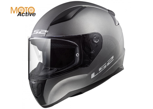 Мотошлем LS2 FF353 Rapid Solid, серый матовый